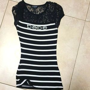 Bebe logo shirt